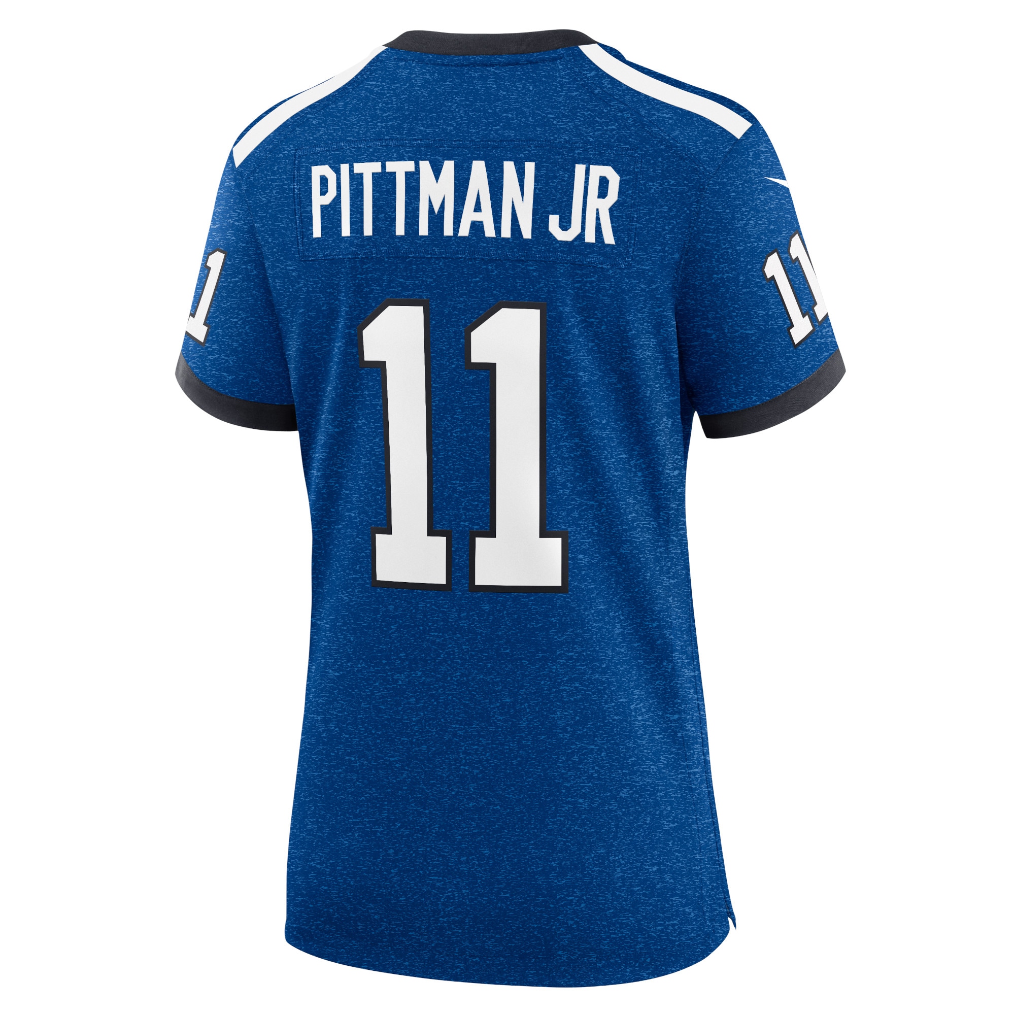 Michael Pittman Jr. Indianapolis Colts Nike Women's Indiana Nights Alternate Game Jersey - Royal - Image 3