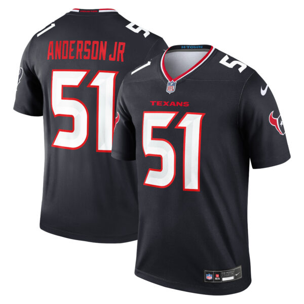 Will Anderson Jr. Houston Texans Nike Legend Player Performance Top - Navy