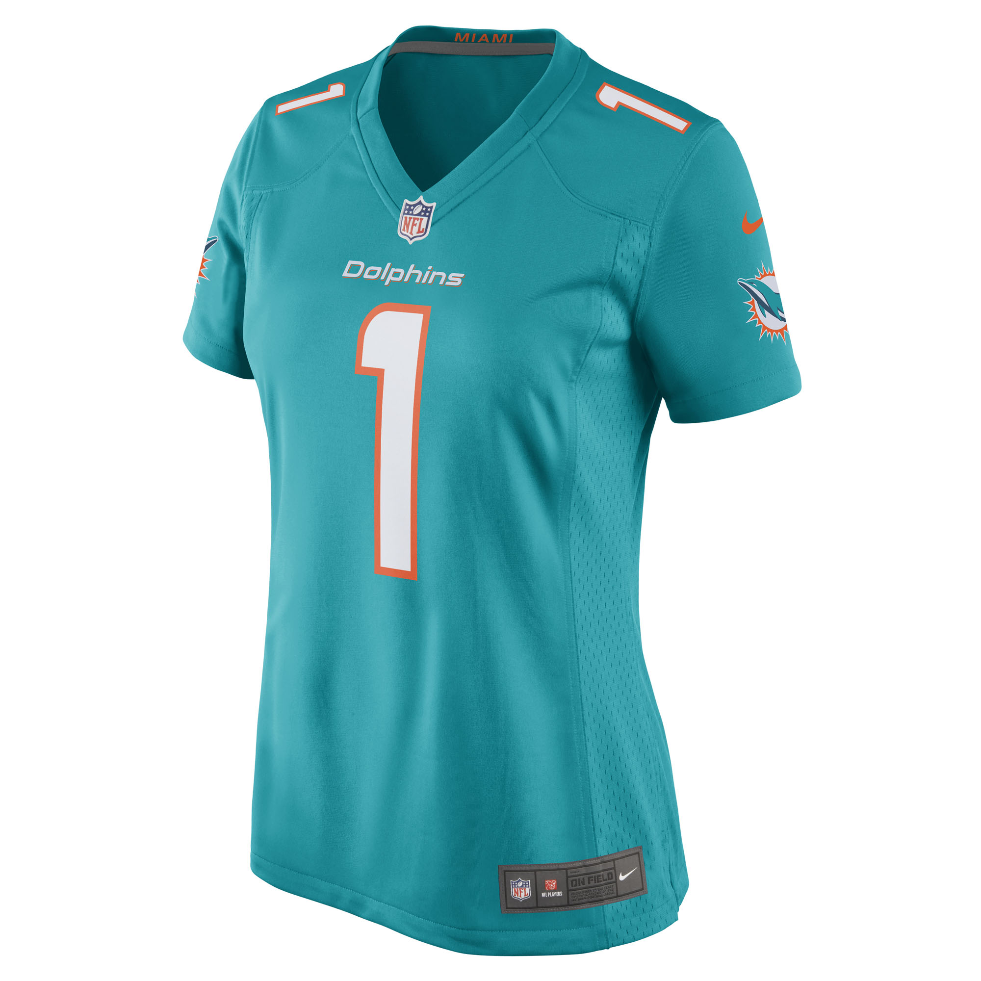 Tua Tagovailoa Miami Dolphins Nike Women's Game Jersey - Aqua - Image 2