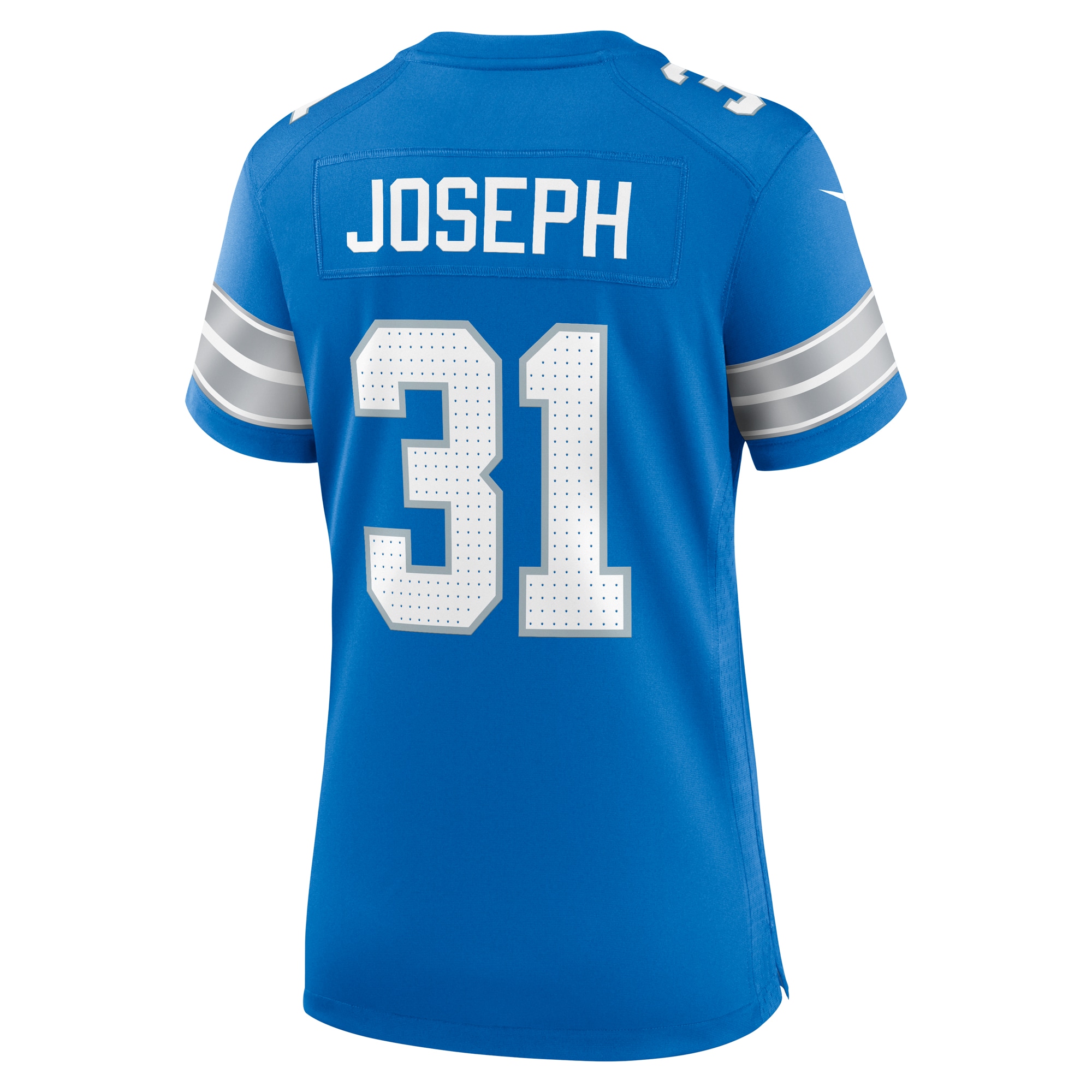 Kerby Joseph Detroit Lions Nike Women's Team Game Jersey - Blue - Image 3