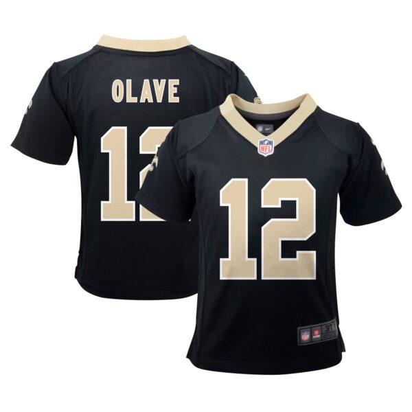 Chris Olave New Orleans Saints Nike Preschool Player Game Jersey - Black