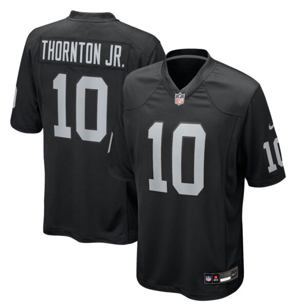 Dont'e Thornton Jr. Las Vegas Raiders Nike Team Game Jersey - Black