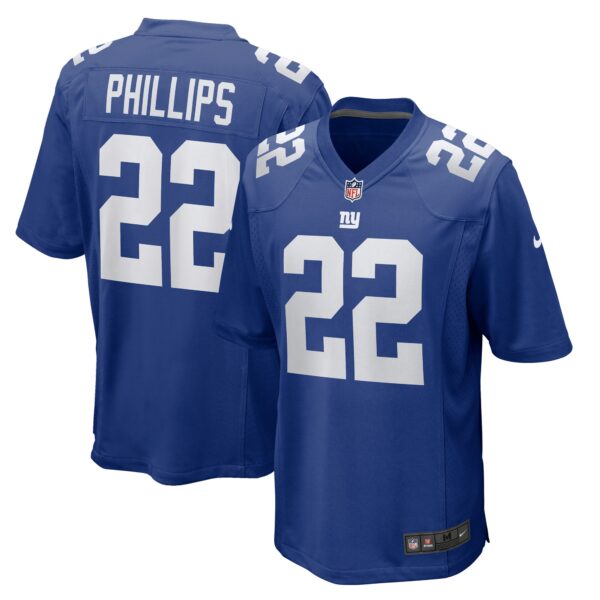 Dru Phillips New York Giants Nike Team Game Jersey - Royal