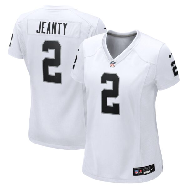 Ashton Jeanty Las Vegas Raiders Nike Women's Game Jersey - White