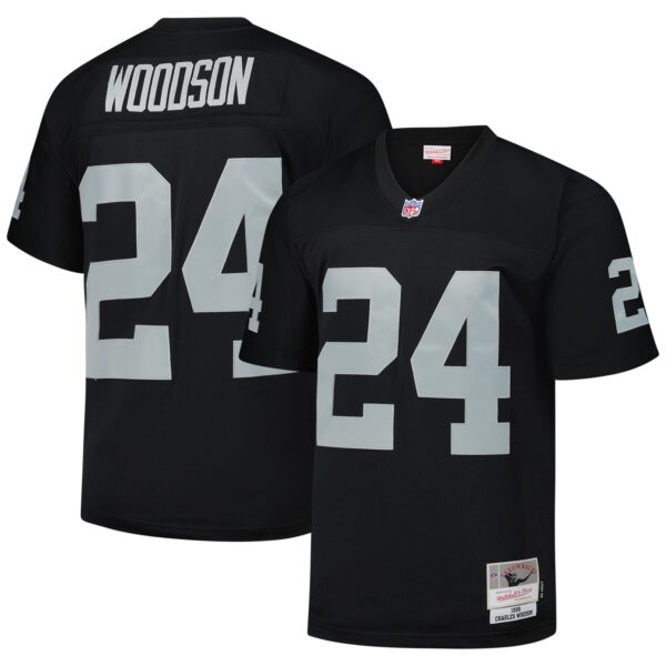 Charles Woodson Las Vegas Raiders Mitchell & Ness Legacy Replica Jersey - Black