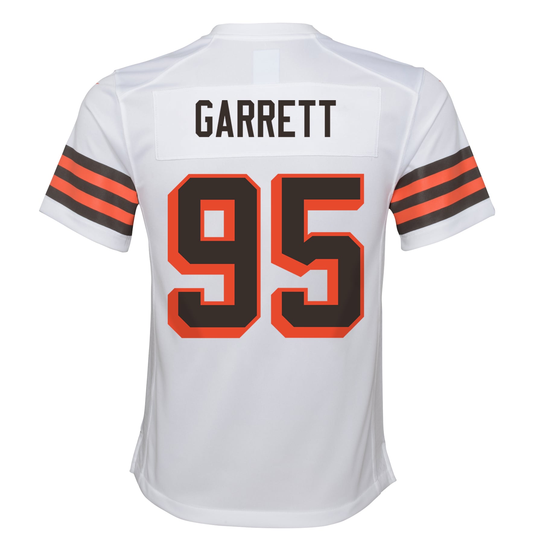 Myles Garrett Cleveland Browns Nike Youth Game Jersey - White - Image 3
