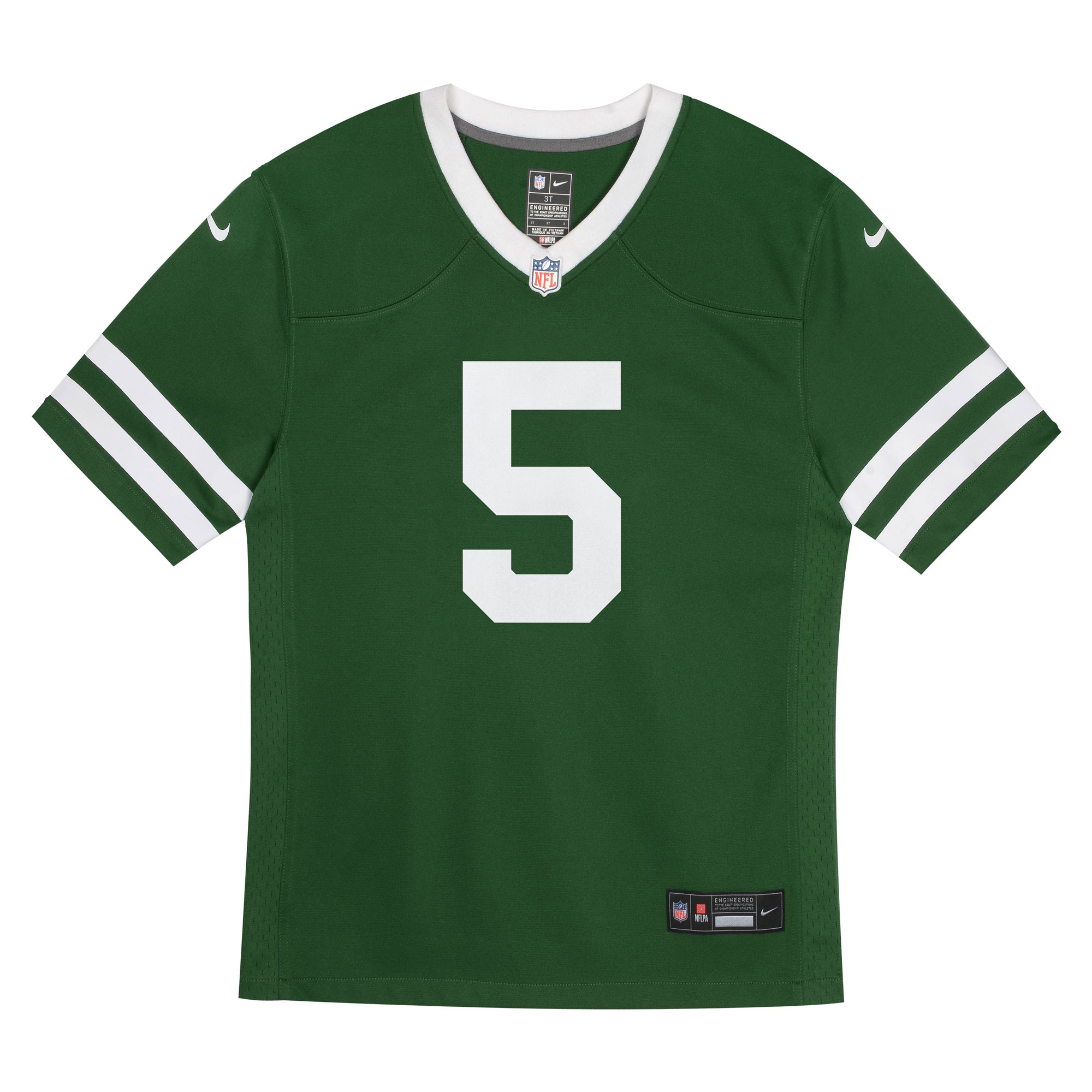 Garrett Wilson New York Jets Nike Infant Team Player Game Jersey - Green - Image 2