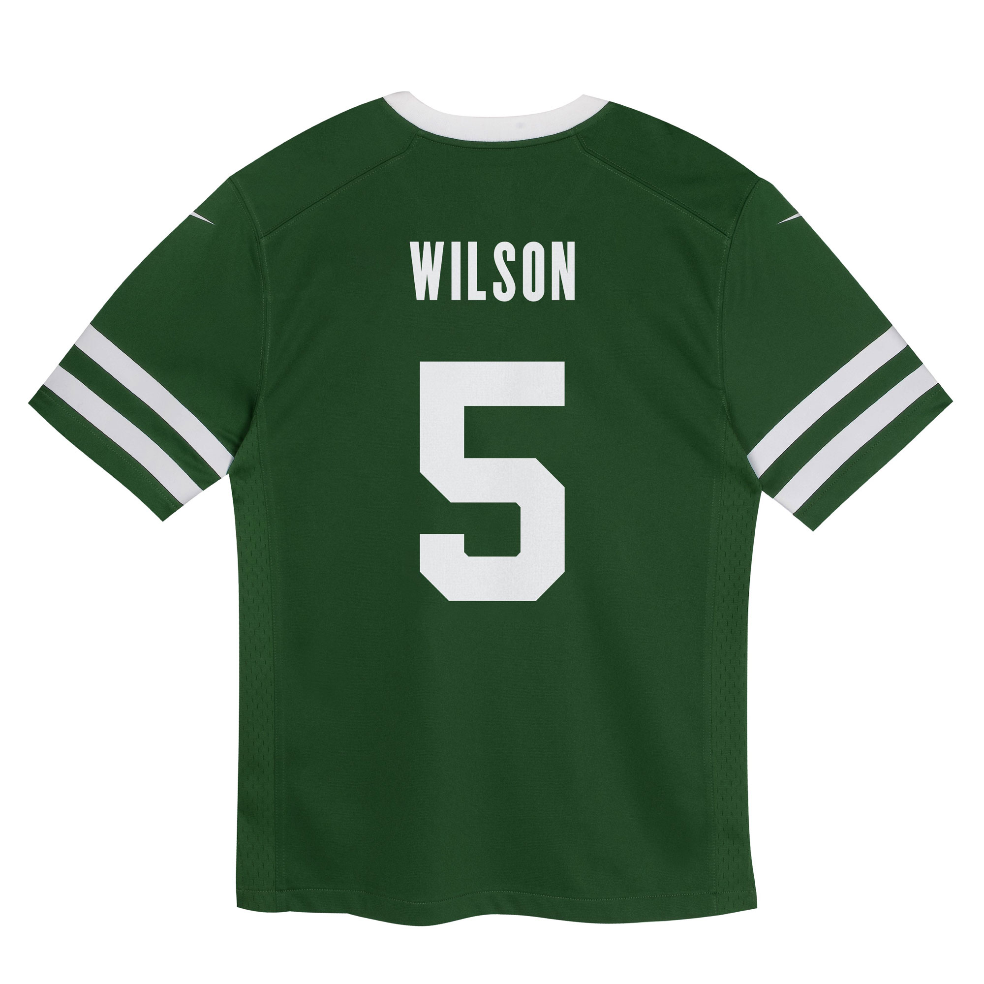 Garrett Wilson New York Jets Nike Infant Team Player Game Jersey - Green - Image 3