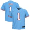 Cameron Ward Tennessee Titans Nike Preschool Alternate 2 Player Game Jersey - Light Blue