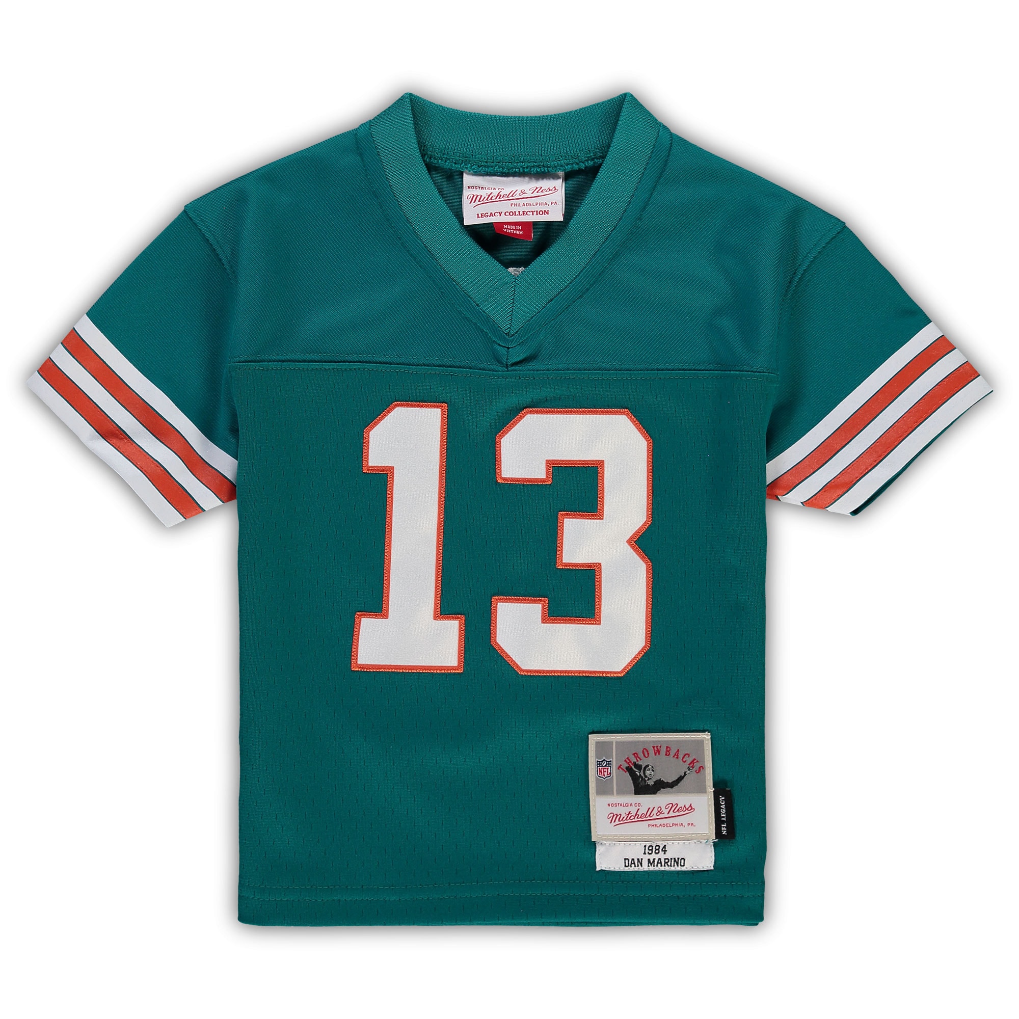 Dan Marino Miami Dolphins Mitchell & Ness Toddler 1984 Retired Legacy Jersey - Aqua - Image 2