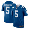 Anthony Richardson Sr. Indianapolis Colts Nike Legend Player Performance Top - Royal