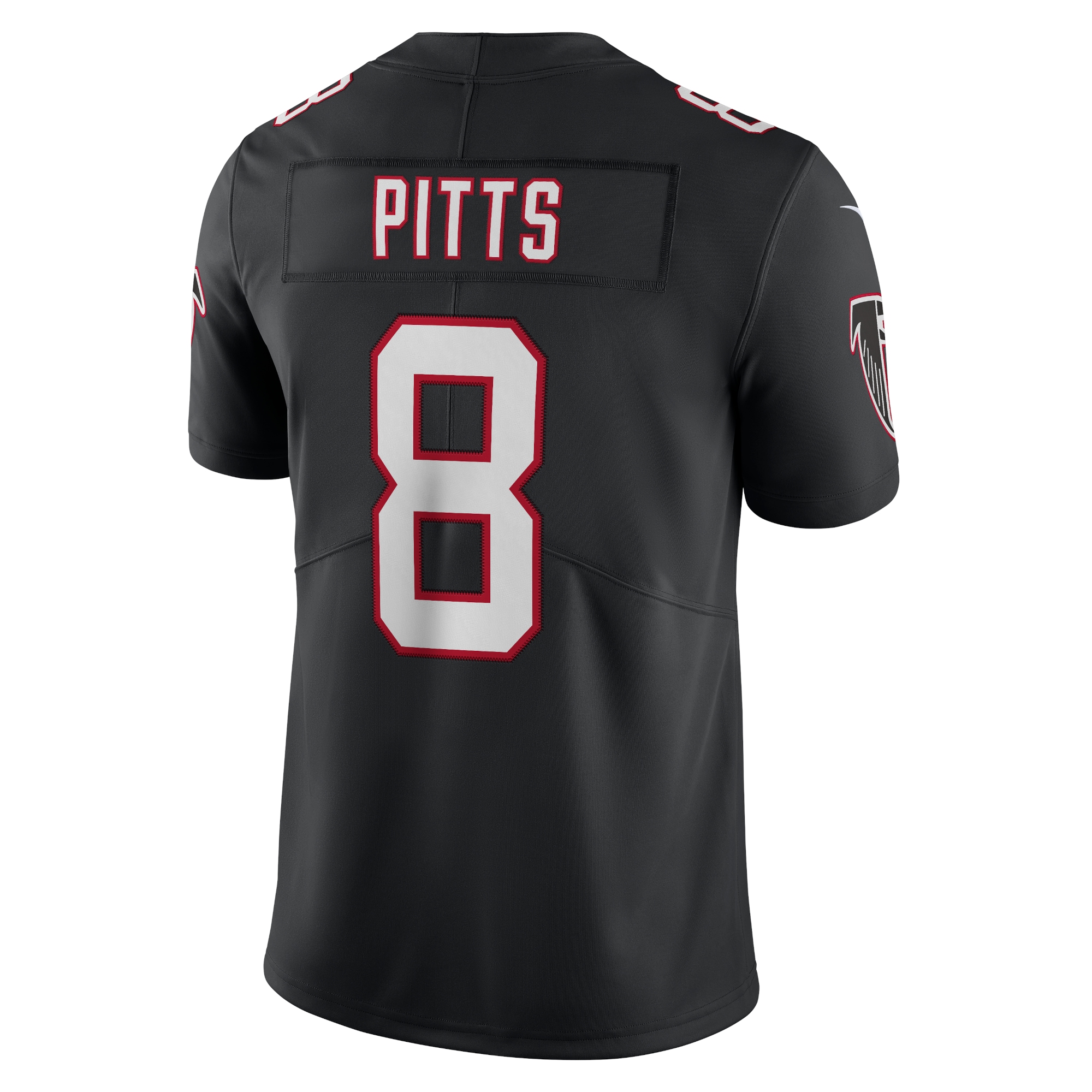 Kyle Pitts Atlanta Falcons Nike Alternate Vapor Limited Jersey - Black - Image 3