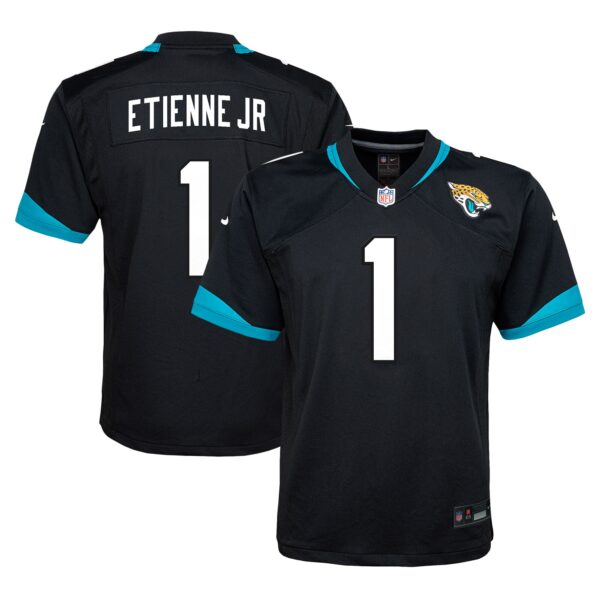 Travis Etienne Jacksonville Jaguars Nike Youth Game Jersey - Black