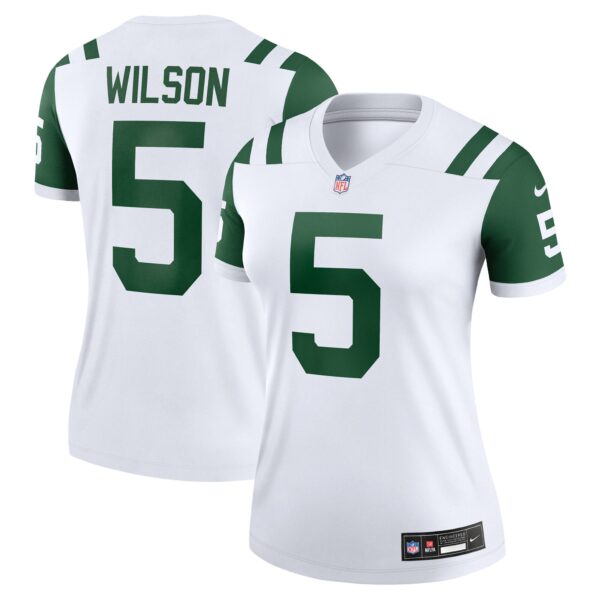 Garrett Wilson New York Jets Nike Women's Alternate Legend Player Performance Top - Classic Alternate White