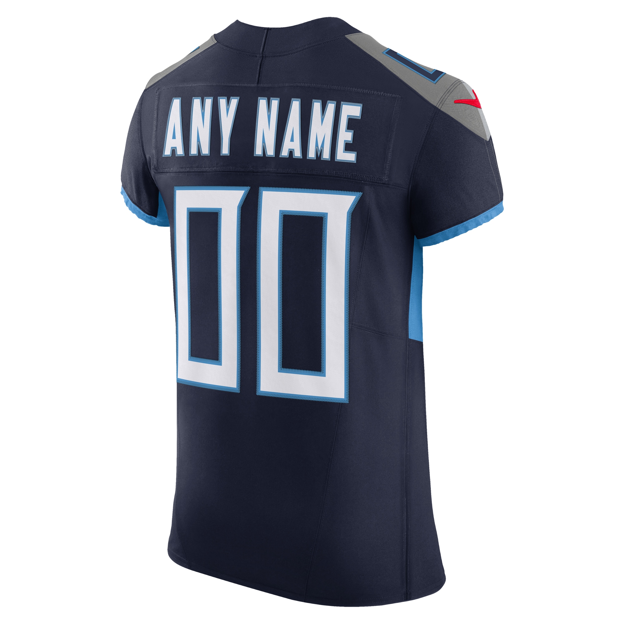 Tennessee Titans Nike Vapor F.U.S.E. Elite Custom Jersey - Navy - Image 3