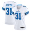 Kerby Joseph Detroit Lions Nike Women's Game Jersey - White
