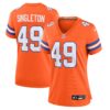 Alex Singleton Denver Broncos Nike Women's Alternate Game Jersey - Orange