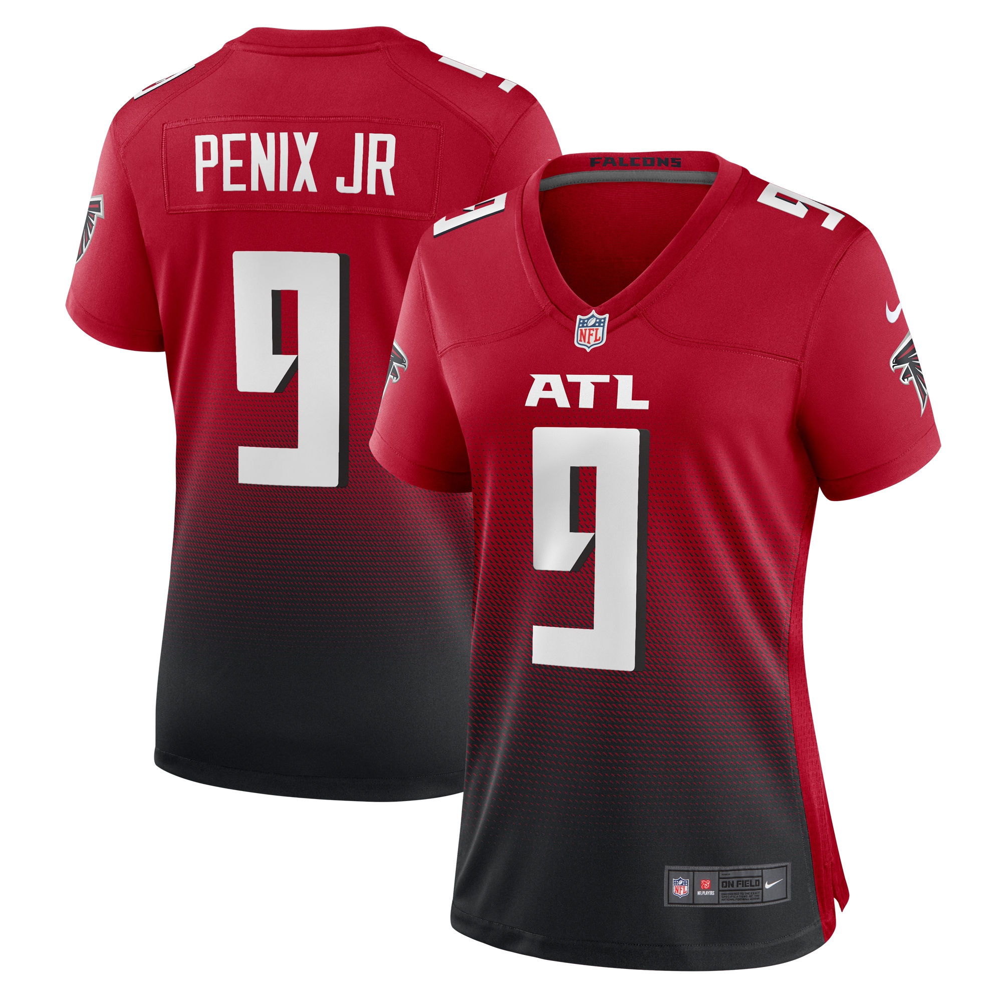 Michael Penix Jr. Atlanta Falcons Nike Women's Alternate Game Jersey - Red