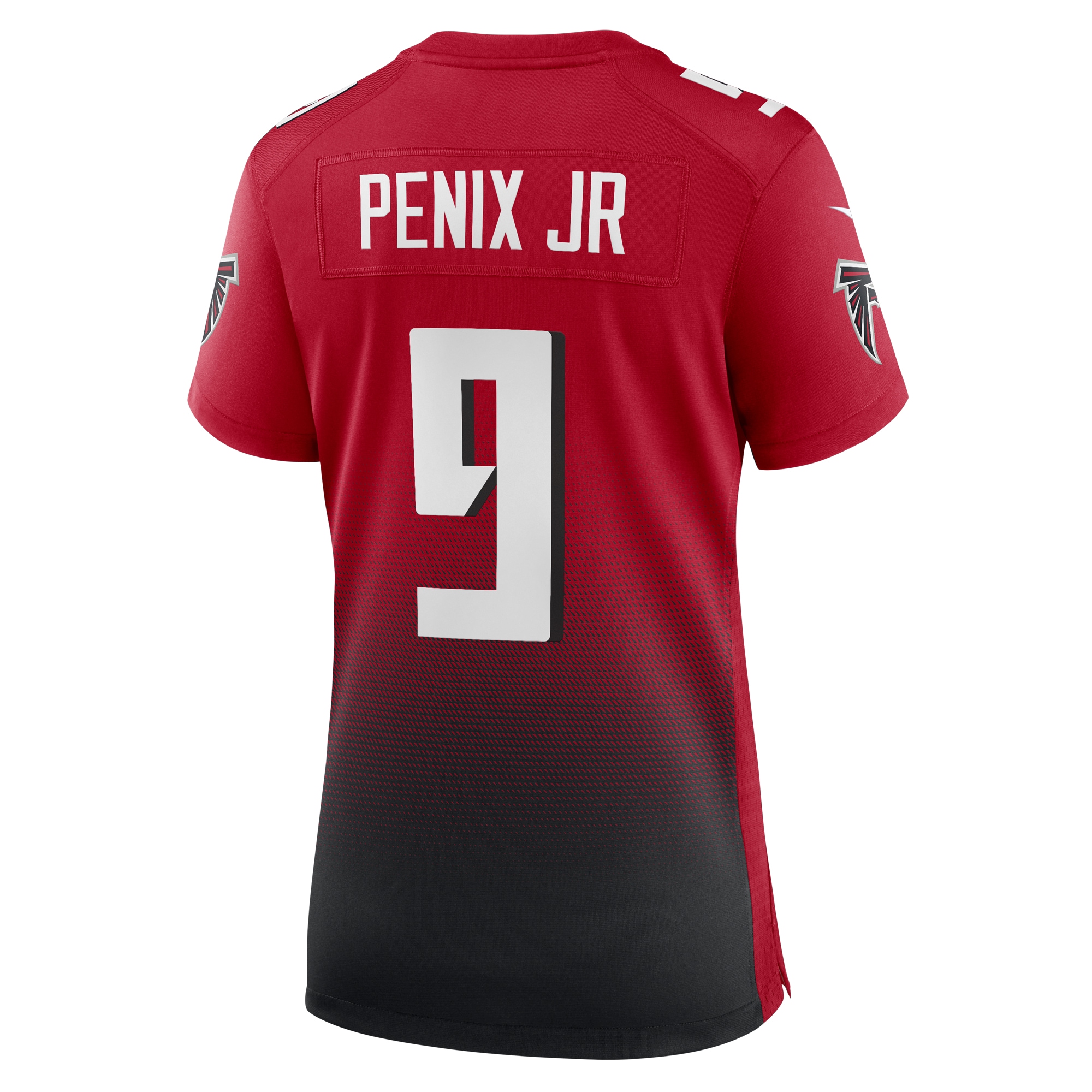 Michael Penix Jr. Atlanta Falcons Nike Women's Alternate Game Jersey - Red - Image 3
