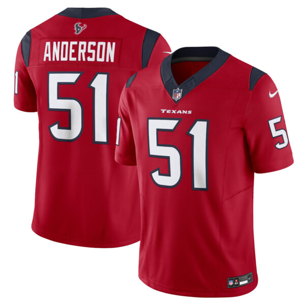 Will Anderson Jr. Houston Texans Nike Vapor F.U.S.E. Limited Jersey - Red