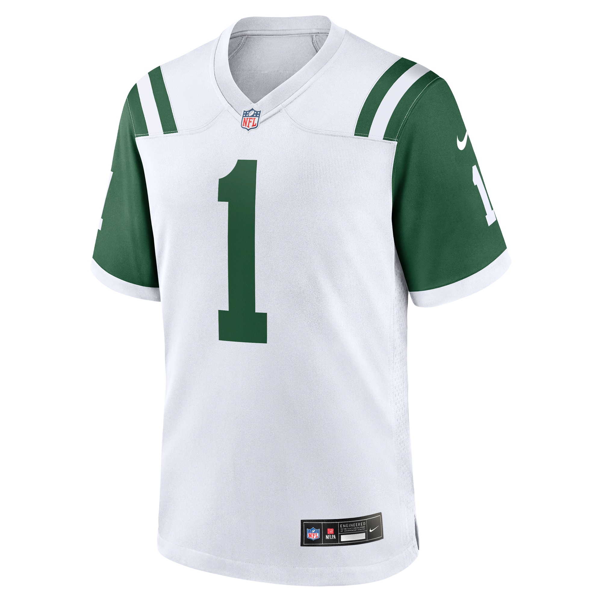 Ahmad Sauce Gardner New York Jets Nike Classic Alternate Game Jersey - White - Image 2