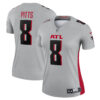 Kyle Pitts Sr. Atlanta Falcons Nike Women's Inverted Legend Player Performance Top - Gray