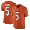 Tee Higgins Cincinnati Bengals Nike Vapor F.U.S.E. Limited Jersey - Orange