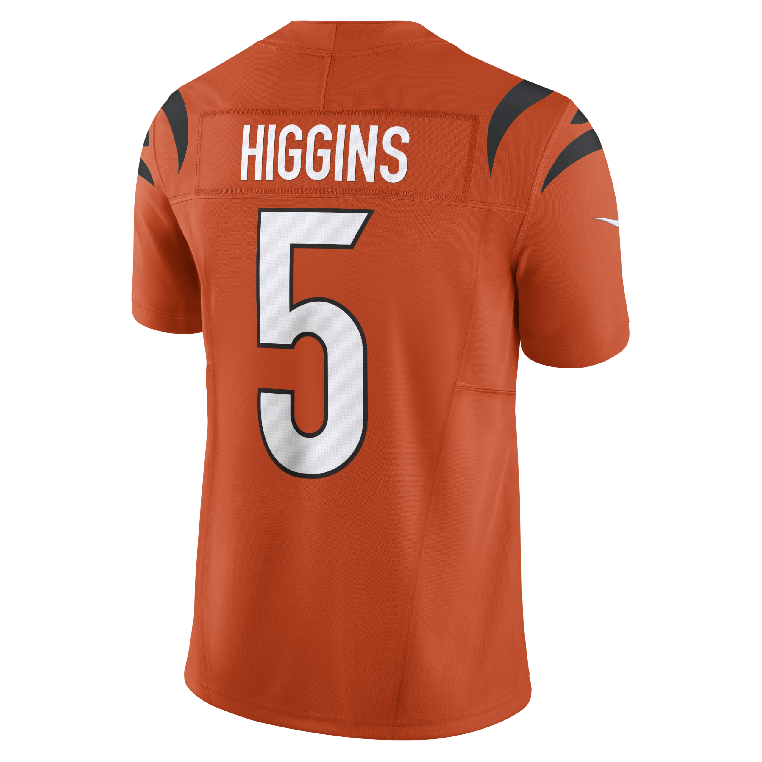 Tee Higgins Cincinnati Bengals Nike Vapor F.U.S.E. Limited Jersey - Orange - Image 3