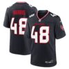Christian Harris Houston Texans Nike Team Game Jersey - Navy