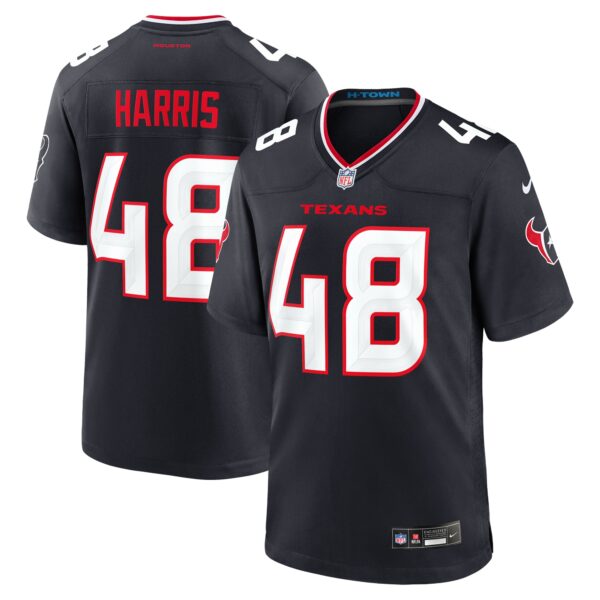 Christian Harris Houston Texans Nike Team Game Jersey - Navy