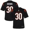 Chase Brown Cincinnati Bengals Nike Youth Youth - Black