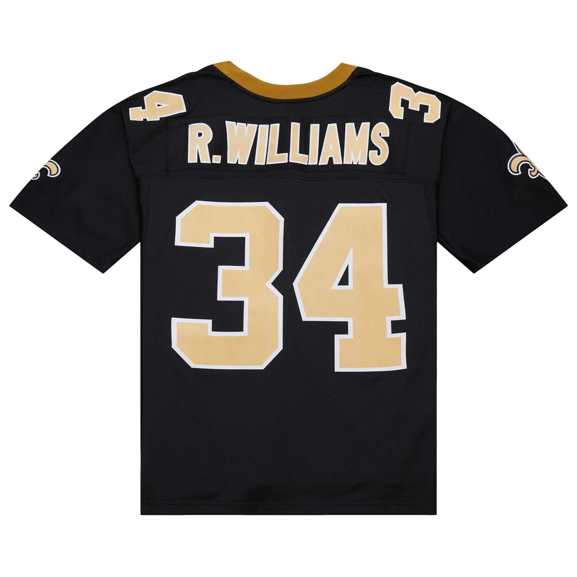 Ricky Williams New Orleans Saints Mitchell & Ness 1999 Legacy Replica Jersey - Black - Image 3