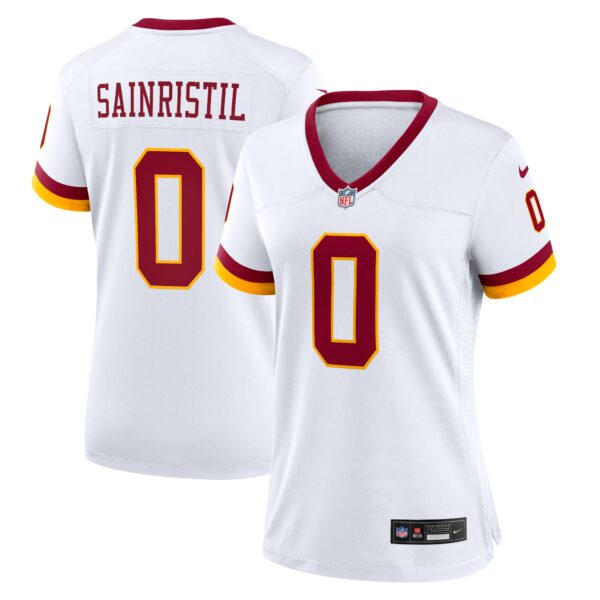 Mike Sainristil Washington Commanders Nike Women's Game Super Bowl Era Jersey - White