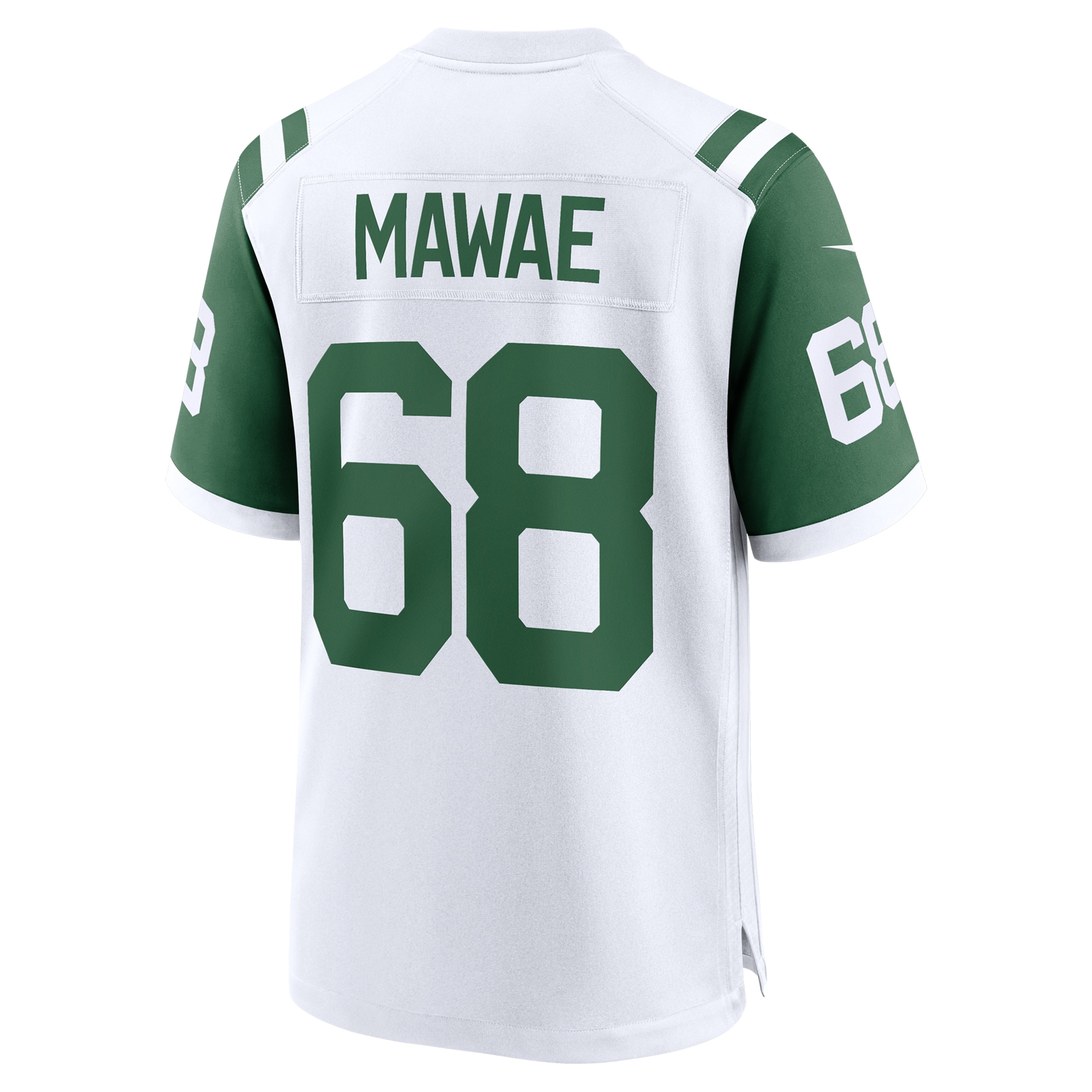 Kevin Mawae New York Jets Nike Retired Player Alternate Game Jersey - White - Image 3