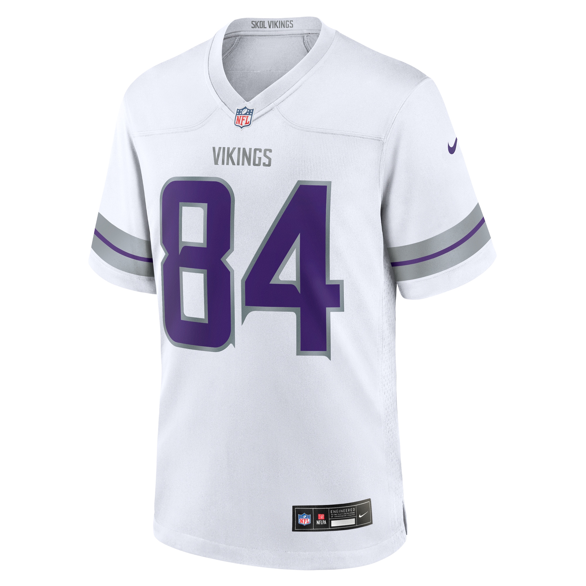 Randy Moss Minnesota Vikings Nike Alternate Retired Player Game Jersey - White - Image 2