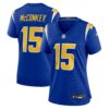 Ladd McConkey Los Angeles Chargers Nike Women's Alternate Game Jersey - Royal