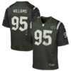 Quinnen Williams New York Jets Nike Youth 2025 Rivalries Collection Game Jersey - Gotham Green