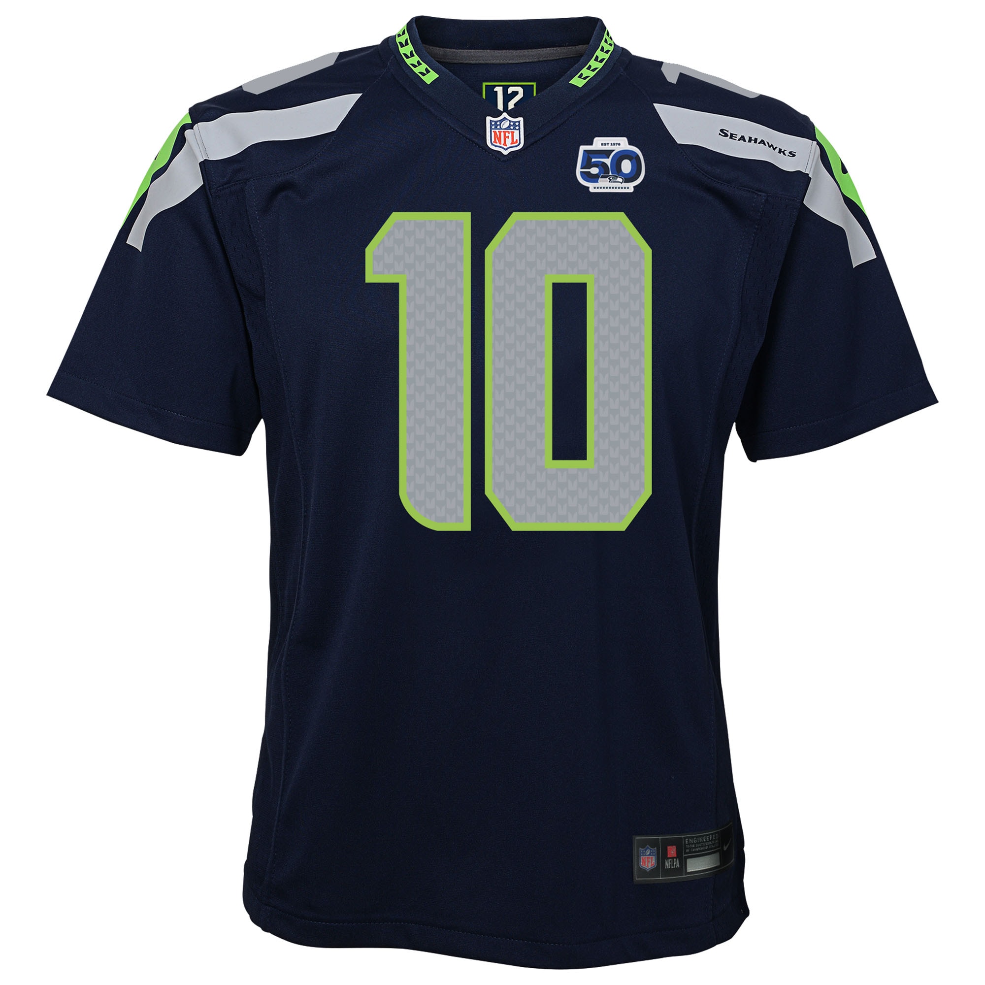 Cooper Kupp Seattle Seahawks Nike Youth 50th Season Game Jersey - College Navy - Image 2