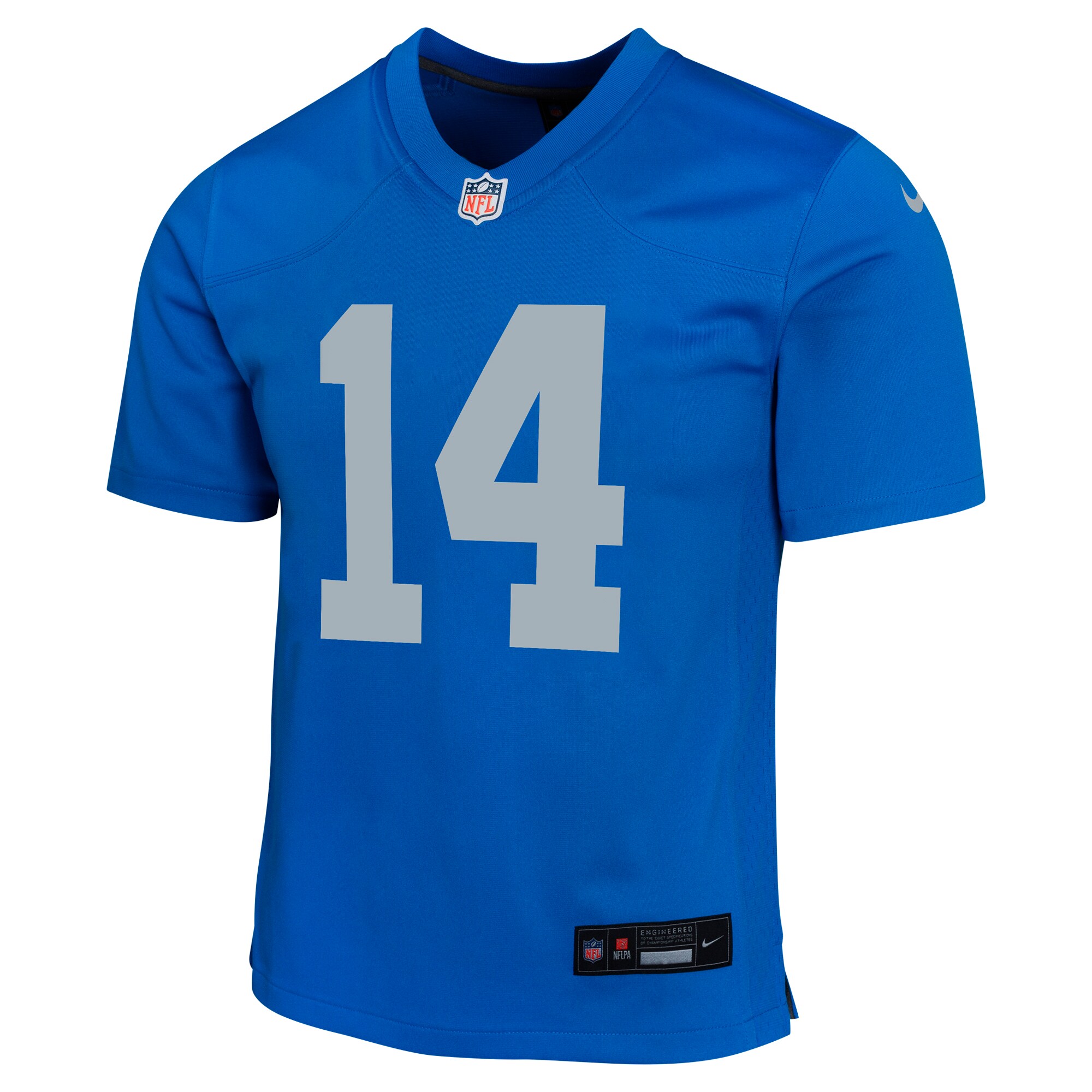 Amon-Ra St. Brown Detroit Lions Nike Youth Game Jersey - Blue - Image 2