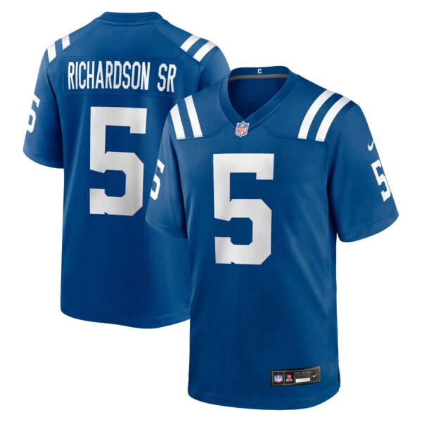 Anthony Richardson Sr. Indianapolis Colts Nike Team Game Jersey - Royal
