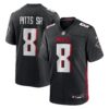 Kyle Pitts Sr. Atlanta Falcons Nike Team Game Jersey - Black