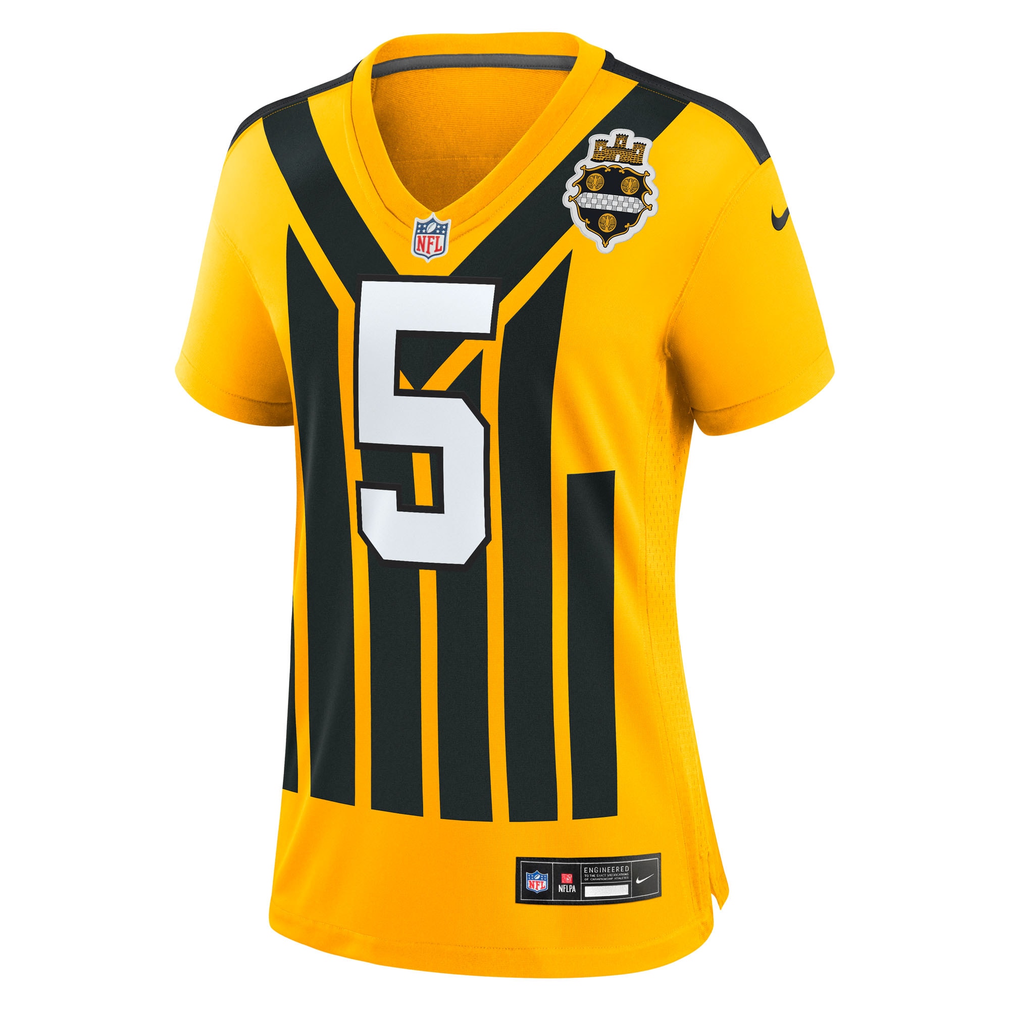 Jalen Ramsey Pittsburgh Steelers Nike Women's Alternate 1933 Throwback Game Jersey - Gold - Image 2