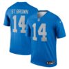 Amon-Ra St. Brown Detroit Lions Nike Legend Player Performance Top - Blue