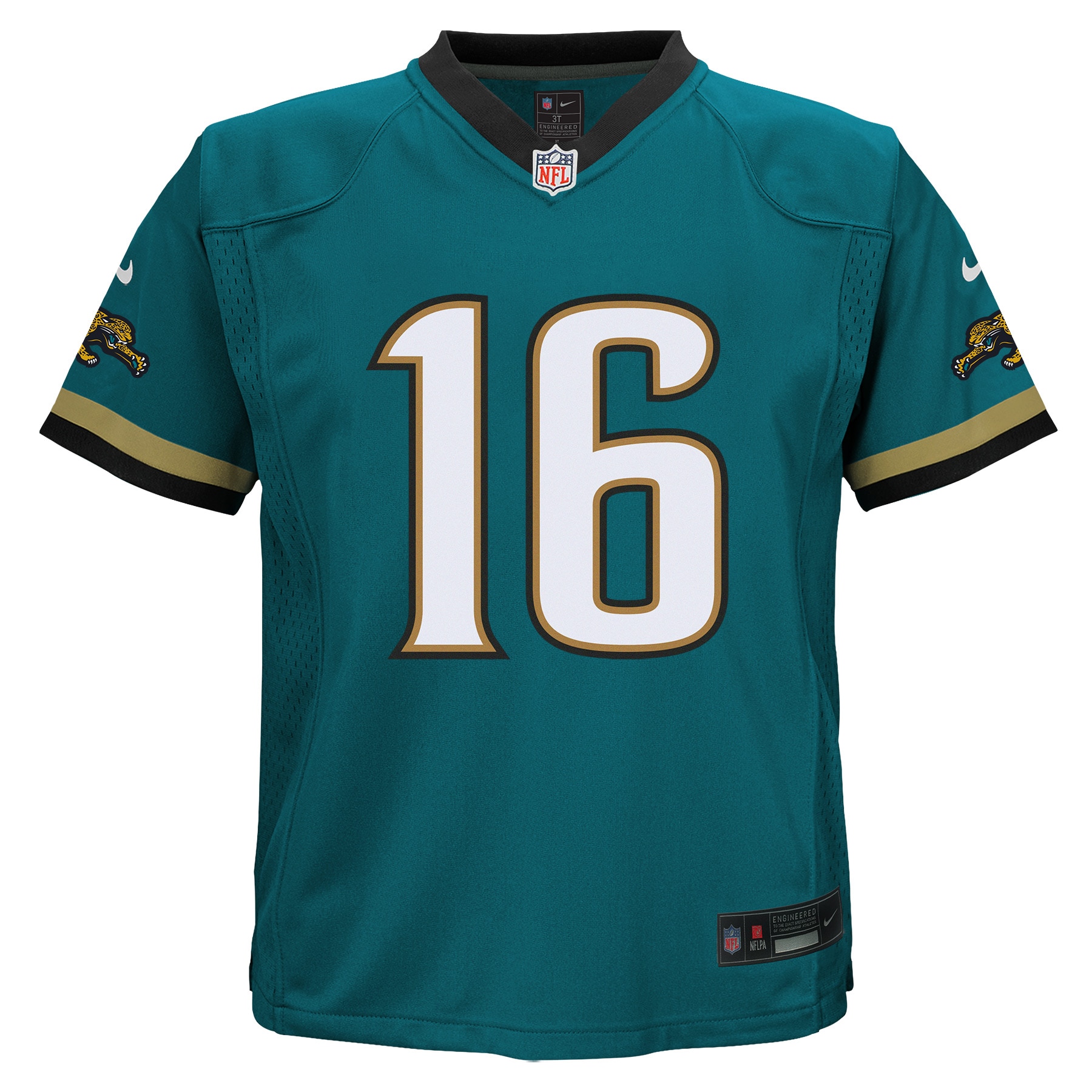 Trevor Lawrence Jacksonville Jaguars Nike Infant Alternate Prowler Throwback Player Game Jersey - Teal - Image 2