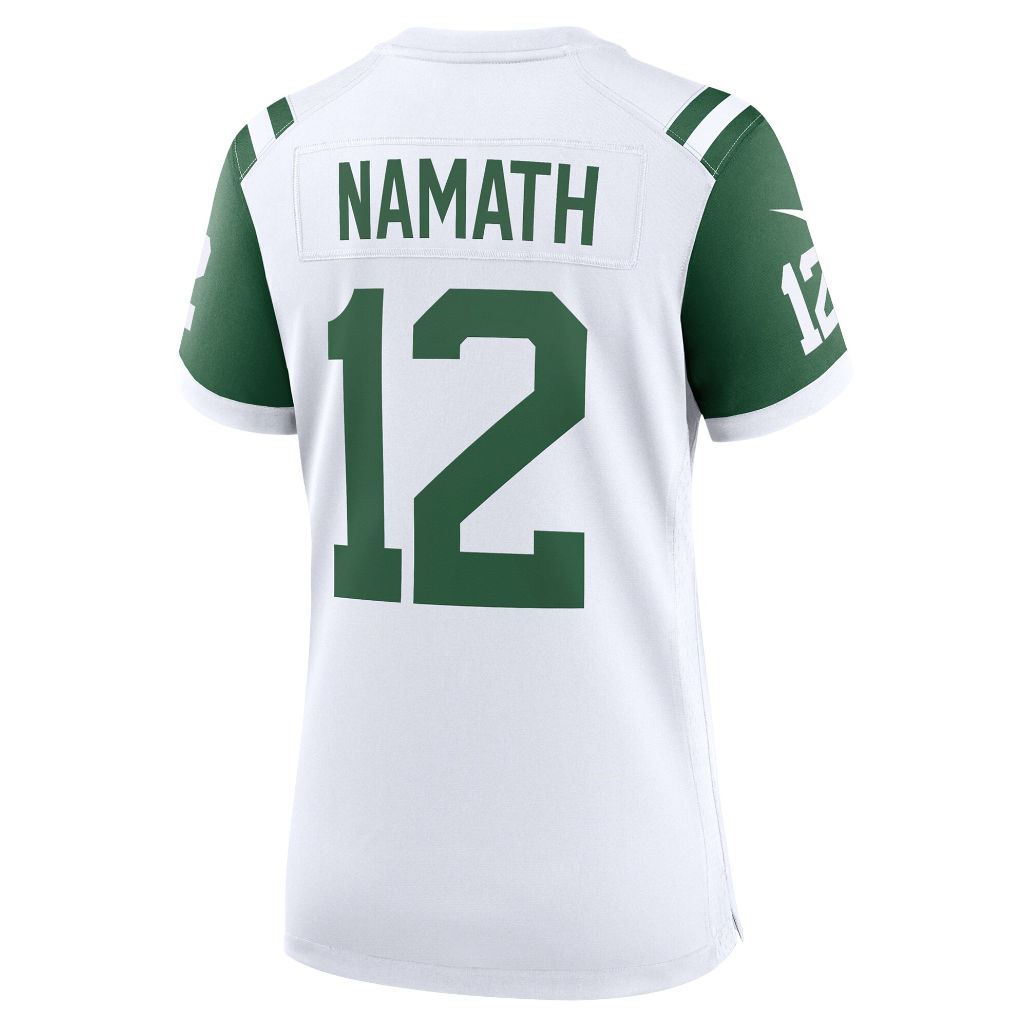 Joe Namath New York Jets Nike Women's Classic Alternate Retired Player Game Jersey - White - Image 3