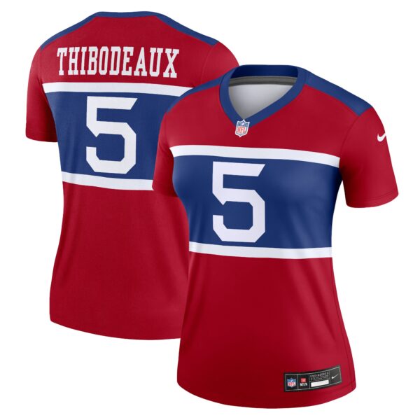 Kayvon Thibodeaux New York Giants Nike Women's Alternate Legend Player Performance Top - Red