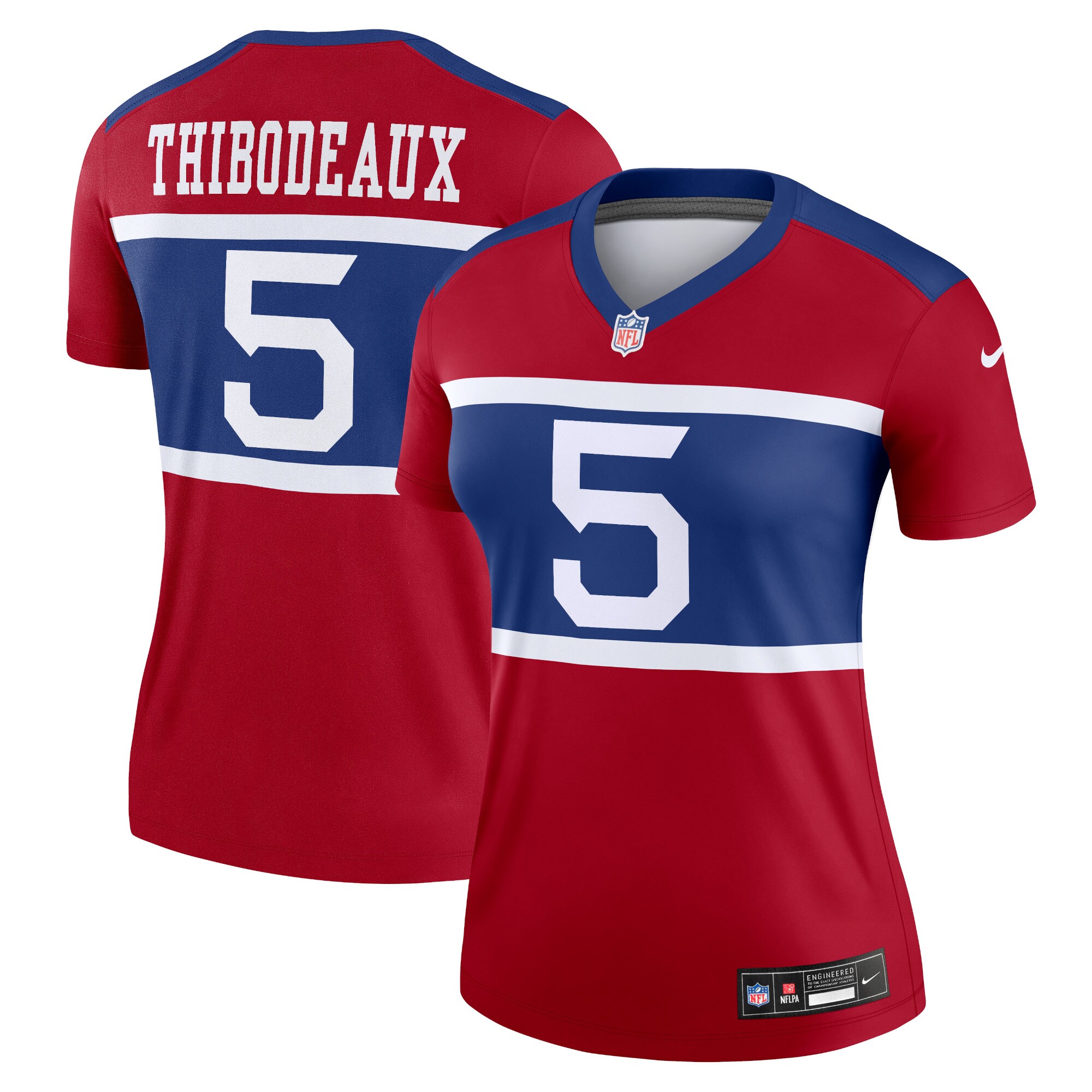 Kayvon Thibodeaux New York Giants Nike Women's Alternate Legend Player Performance Top - Red
