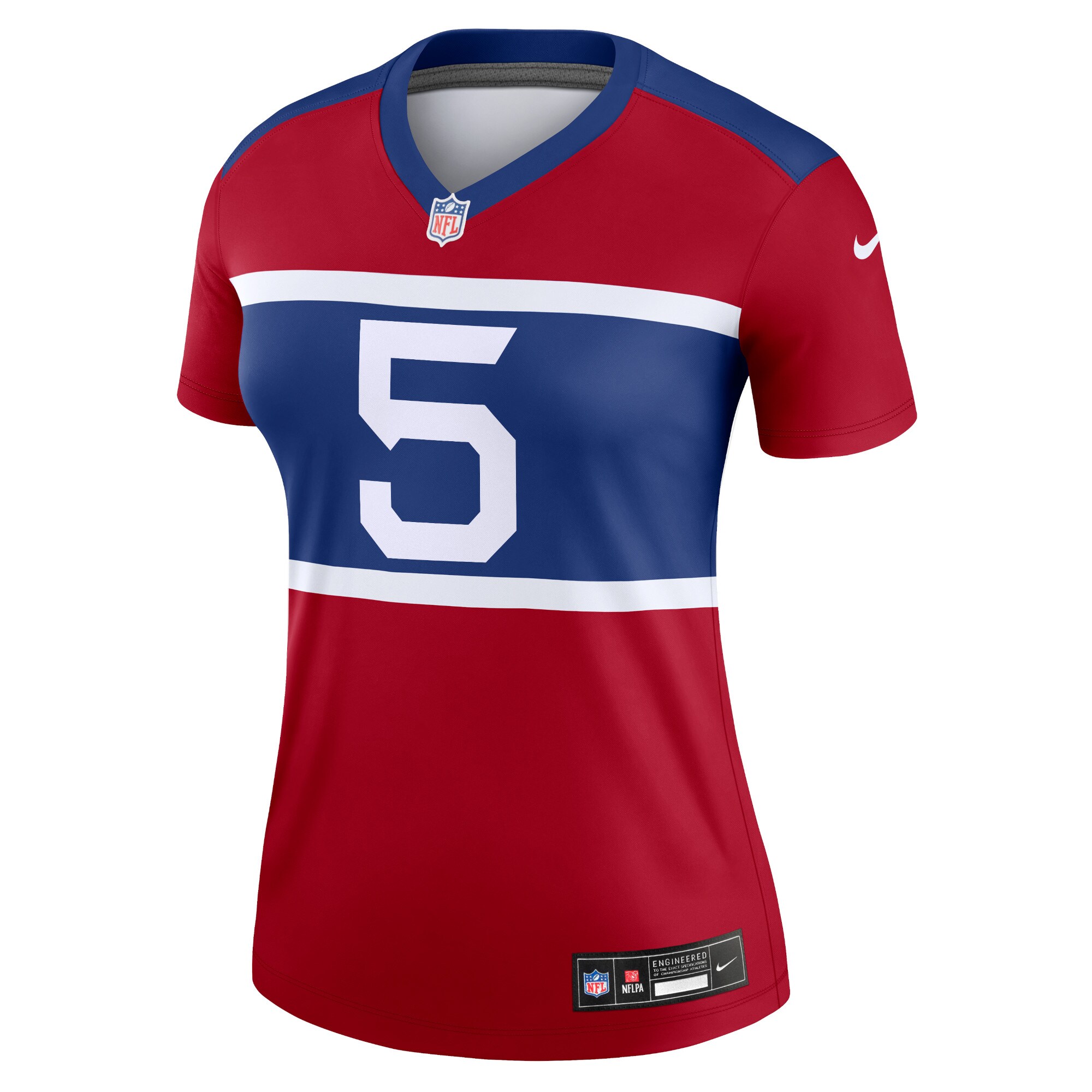 Kayvon Thibodeaux New York Giants Nike Women's Alternate Legend Player Performance Top - Red - Image 2