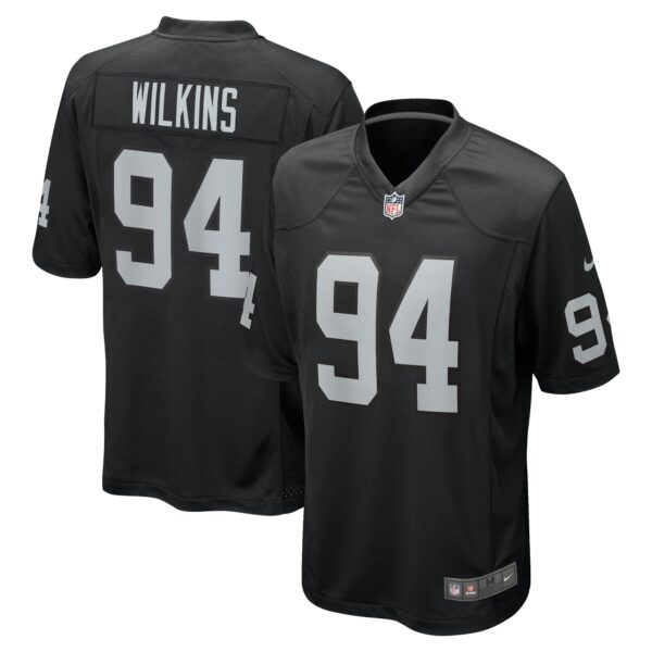 Christian Wilkins Las Vegas Raiders Nike Team Game Jersey - Black