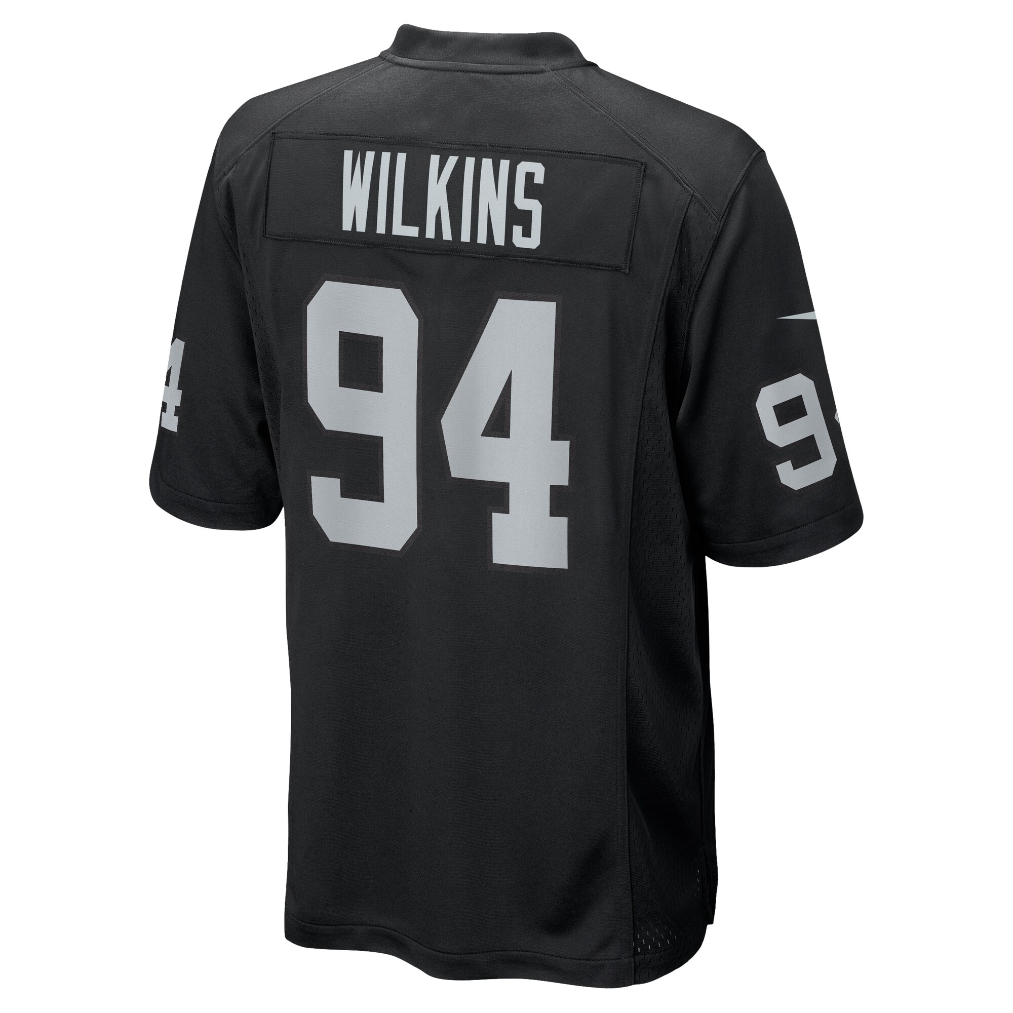 Christian Wilkins Las Vegas Raiders Nike Team Game Jersey - Black - Image 3